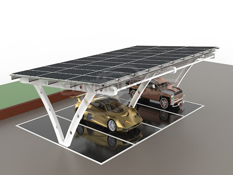 Modern design pv solar carport mounting system_Sales